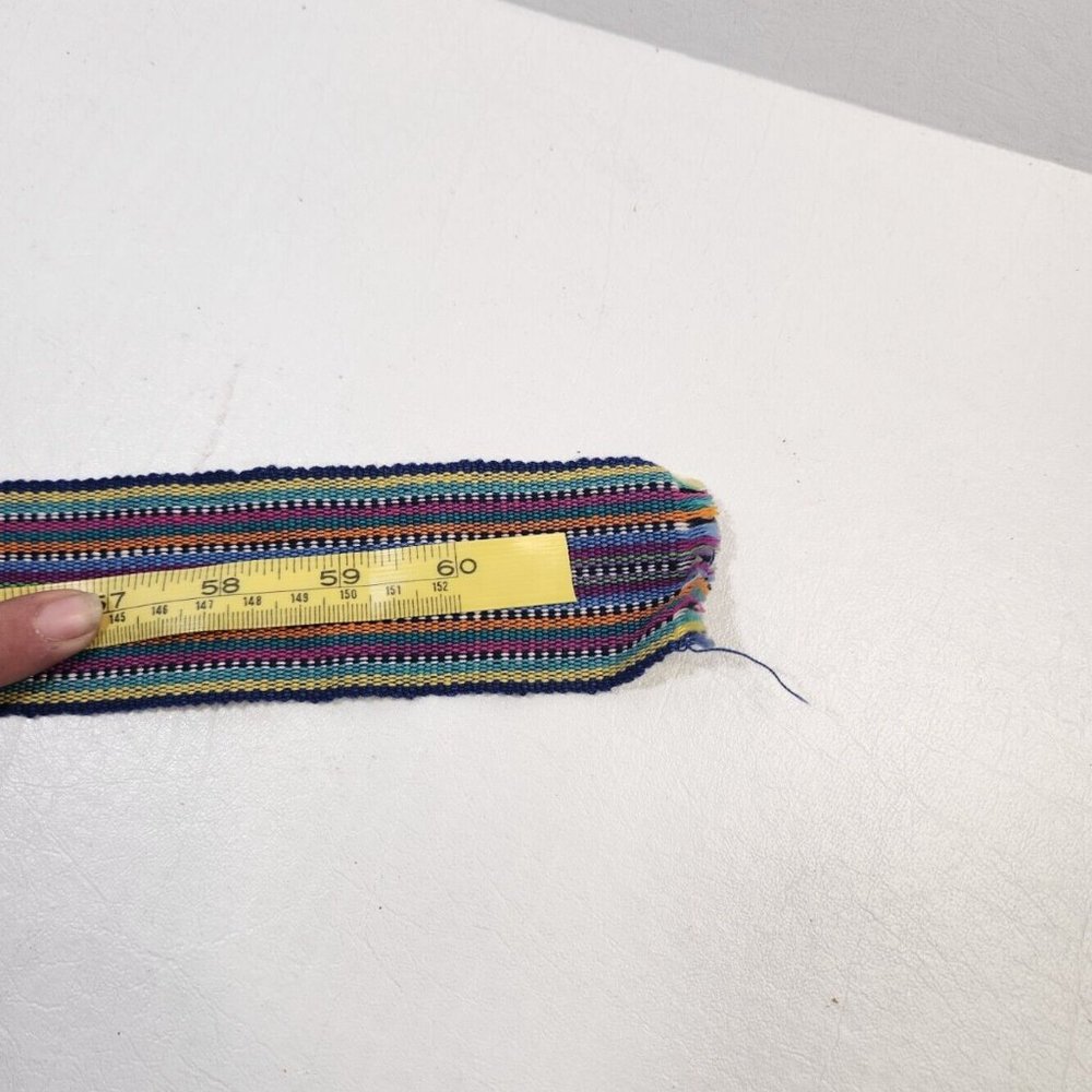 Handmade Mexican Worry Doll Belt 62" - Picture 2 of 2